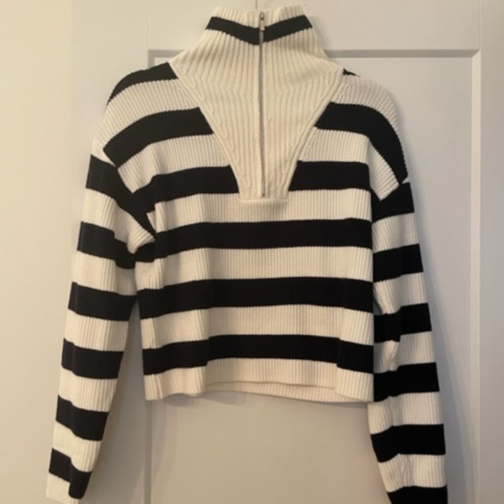 Mango stripe sweater